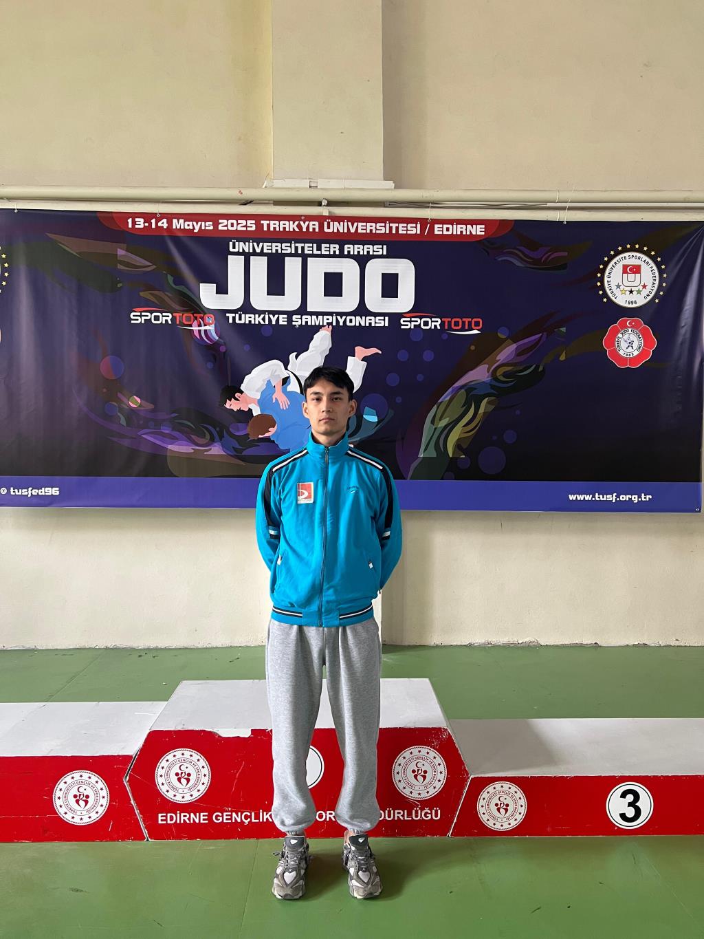 ÜNİVERSİTELERARASI JUDO ŞAMPİYONASINI BAŞARI İLE TAMAMLADIK